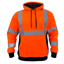 BASIC HOODIE SS360 ORANGE M